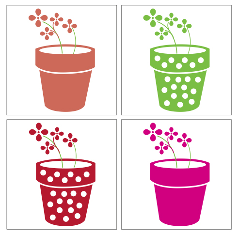 The spotty pots ©Michelle Chaplow The spotty pots ©Michelle Chaplow